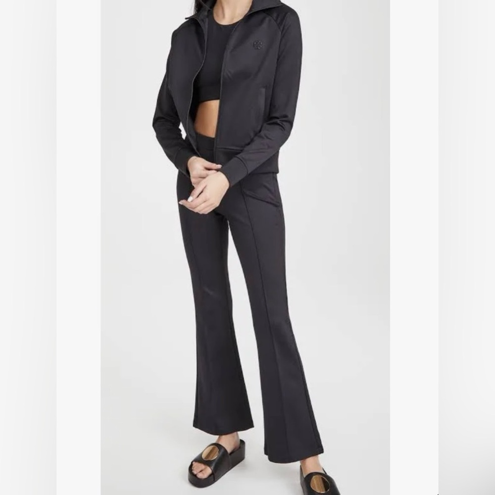 Tory Burch Sport Retroknit Flare Track Pant
